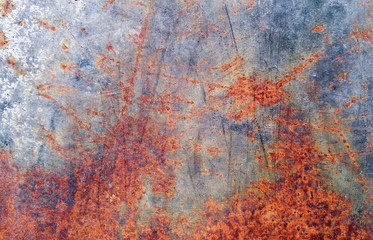 Rusty metal background