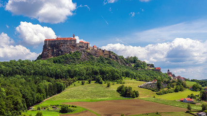 Die Riegersburg und Umgebung, Südoststeiermark, Österreich