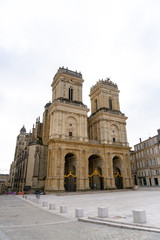 Cityscape of Auch, capital of Gascony with its cathedral, Gers, France