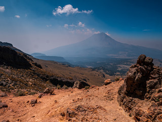 Lets start hike with me to the iztaccihuatl volcano to experience the high attitude and see the active popocatepetl