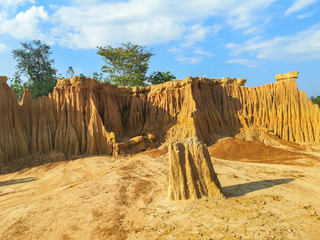 Lalu the grand canyon of Thailand. Lalu is a natural attraction in Sa Kaeo province ,Thailand.