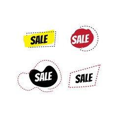 Vector Sale Banner Design Template