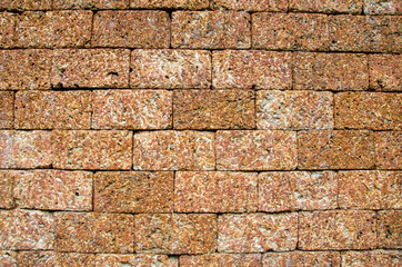 Old brick walls and blurred pattern background