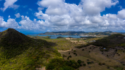 Martinique von oben - Blick auf die Küste
