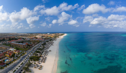 Eagle Beach Aruba Von Oben