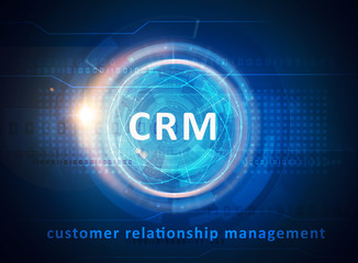 CRM Customer relationship management background