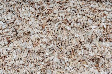 Cargo of chips from wood. Texture