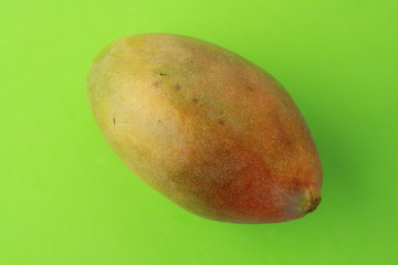 Delicious mango in colorful background