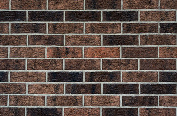 Close-up view of old brickwall. Ancient  brickwall texture for background
