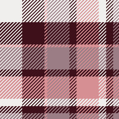 Plaid or tartan vector is background or texture in many color