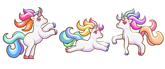 unicorn cartoon clipart