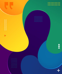 colorful fluid background vector graphic element