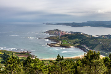 panoramic view of the coast