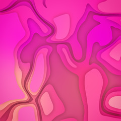 Abstract gradient geometric pink color background.