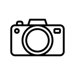 Camera vector, Social media line style icon