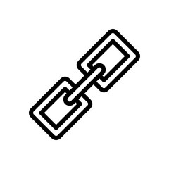 Link vector, Social media line style icon