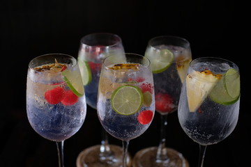 gin and tonic alcoholic drink