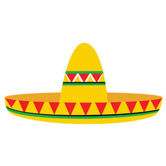 illustration of sombrero