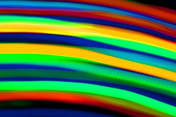 Obraz premium festive moving moving optic wire lights texture - beautiful abstract photo background