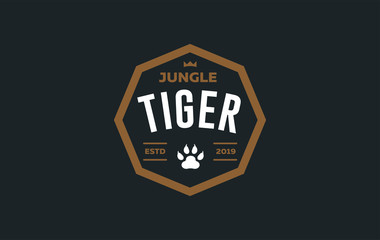 The image of a tiger