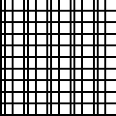 Seamless geometric pattern black white 