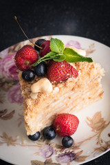 piece of cake napoleon