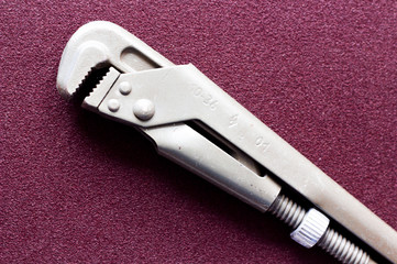 set of tools for build and repair house on  desk background top view mock-up