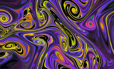 Magic space texture, pattern, looks like colorful smoke and fire with little dots