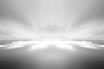 perspective floor backdrop black room studio with gray gradient spotlight backdrop background for display your product or artwork 