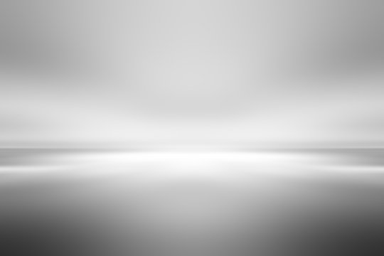 perspective floor backdrop black room studio with gray gradient spotlight backdrop background for display your product or artwork 