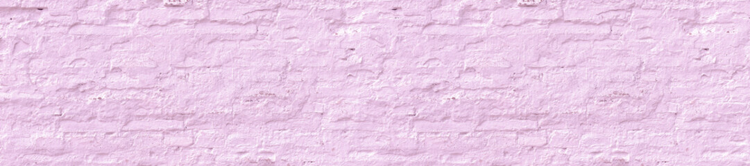  Pale pink plastered brick wall texture.