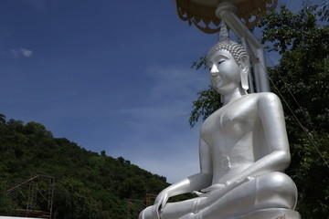 statue of buddha in thailand temple