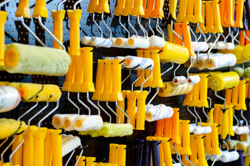 Wall paint rollers for sale.