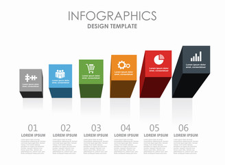 Infographic design template with place for your data. Vector illustration.