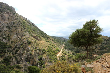 Kreta, Kavousi, Wanderweg