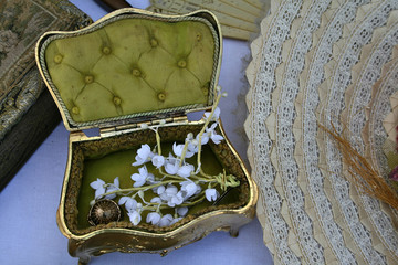 Women's jewelry box (19th century)