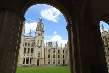 All Souls College - Oxford University, Oxfordshire, England, UK