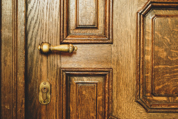 Obraz premium Alte Holztür