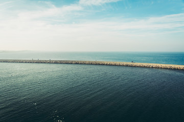 Obraz premium Puttgarden, Fehmarn, Germany, The Scandlines ferry, port of puttgarden
