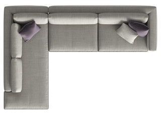Sofa top view