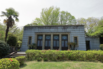 渋沢資料館の青淵文庫