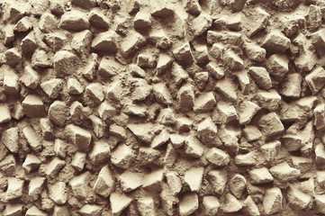Old beige stone wall  background
