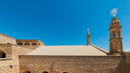 Mor Gabriel Monastery in Midyat, Mardin. Turkey. Mor Gabriel Monastery is the oldest surviving Syriac Orthodox monastery in the world. © resul