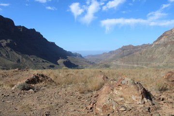 landscape in the mountains