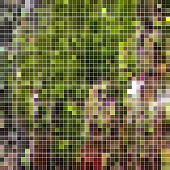 abstract vector square pixel mosaic background