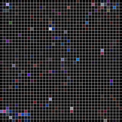 abstract vector square pixel mosaic background