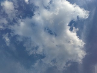 clouds in the sky