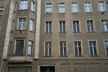 Fototapeta na wymiar Hausfassade in Berlin-Mitte