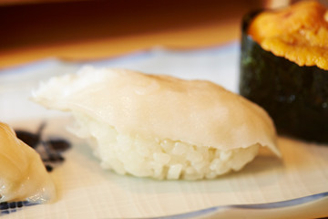 Japanese luxury assorted sushi set