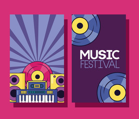 music festival banner